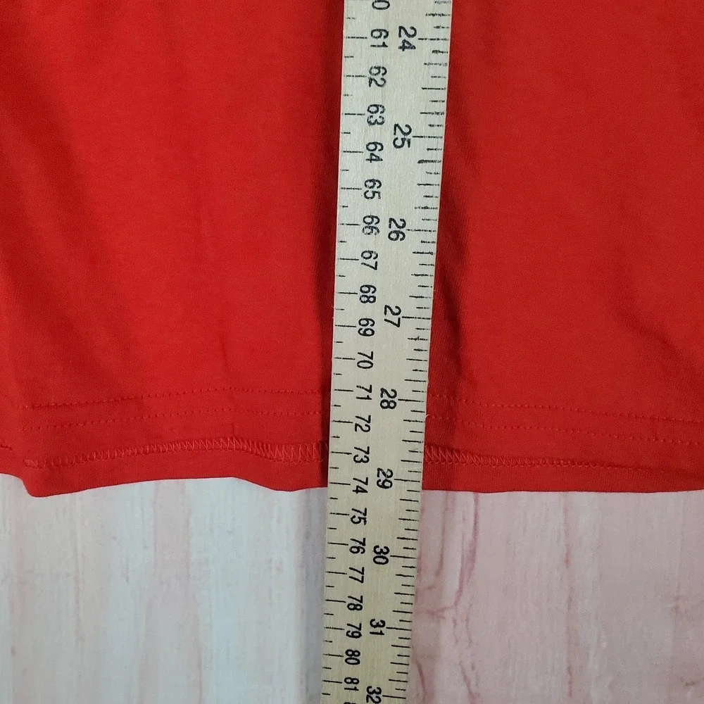 Neff The Neff Company Crew Neck Short Sleeve T-Shirt Mens‎ Sz Large Red Black